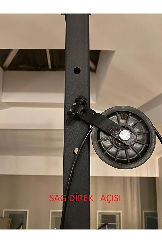 Lat & Row Eklentili Squat Rack Cable Crossover Fly Çalışma İstasyonu
